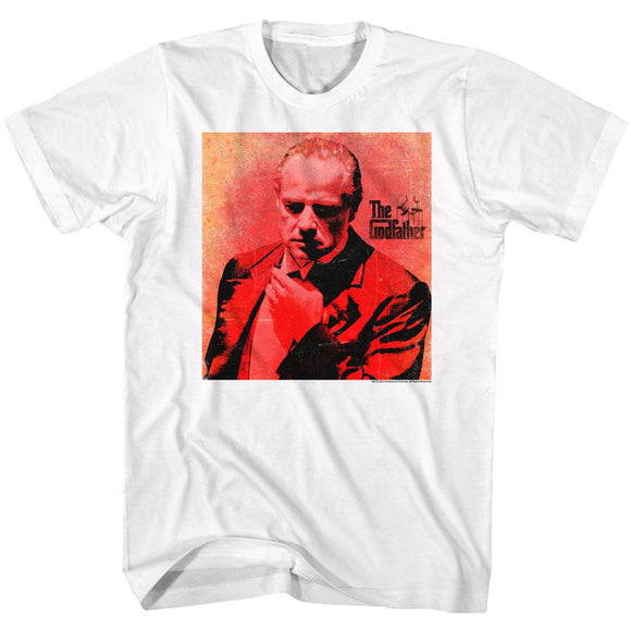 Godfather-Red-White Adult S/S T-Shirt - White