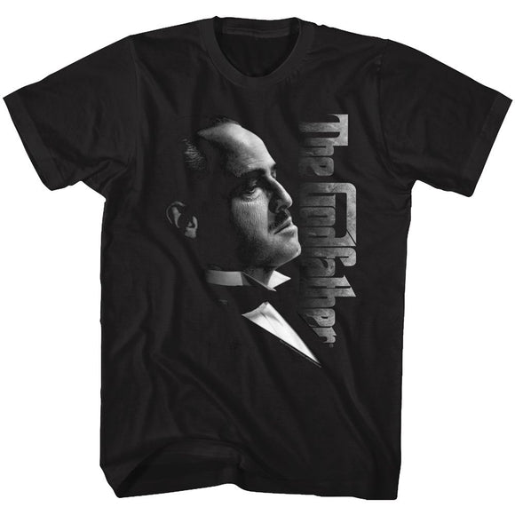 Godfather-Profilin-Black Adult S/S T-Shirt - Black