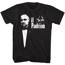 Godfather-Halian-Black Adult S/S T-Shirt - Black