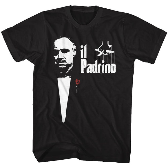 Godfather-Halian-Black Adult S/S T-Shirt - Black
