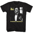 Godfather-Powspect-Black Adult S/S T-Shirt - Black