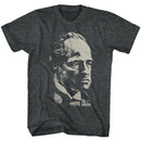 Godfather-Wagon-Black Heather Adult S/S T-Shirt - Black Heather