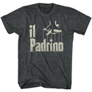 Godfather-Il-Black Heather Adult S/S T-Shirt - Black Heather