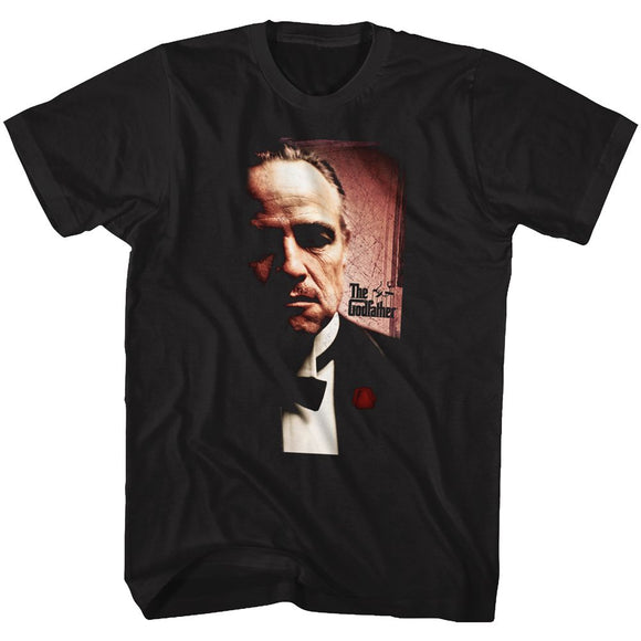 Godfather-The Don-Black Adult S/S T-Shirt - Black