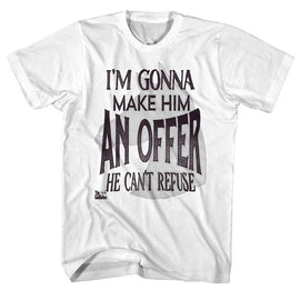 Godfather-Swirleh-White Adult S/S T-Shirt - White
