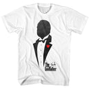 Godfather-Godfather Silhouette-White Adult S/S T-Shirt - White