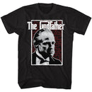 Godfather-Seeing Red-Black Adult S/S T-Shirt - Black