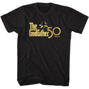 Godfather-Godfather 50 Years-Black Adult S/S T-Shirt - Black