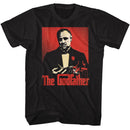 Godfather-Godfather Graphic-Black Adult S/S T-Shirt - Black