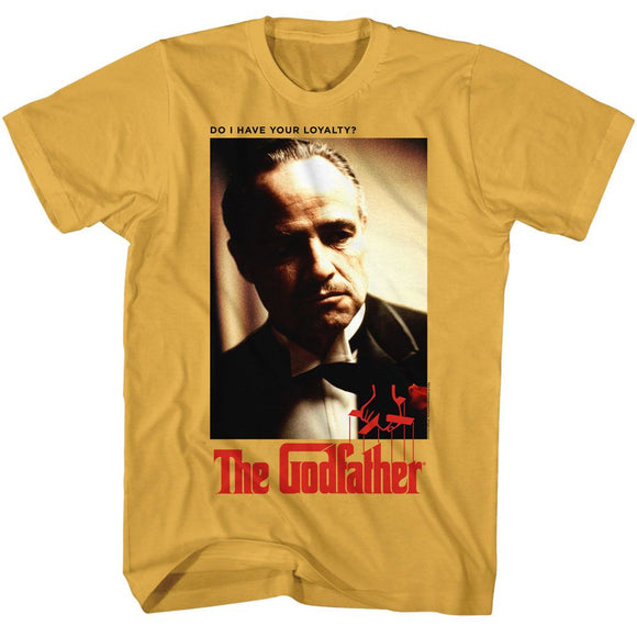 Godfather-Godfather Loyalty Poster-Ginger Adult S/S T-Shirt - Ginger
