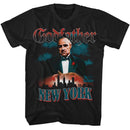 Godfather-Godfather New York-Black Adult S/S T-Shirt - Black