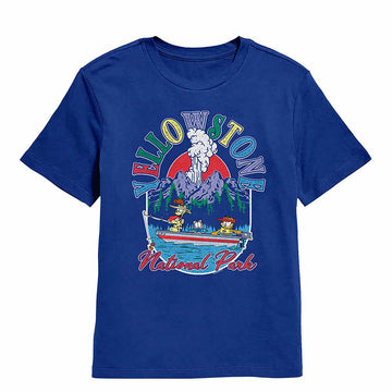 Garfield Yellowstone Fishing Royal Toddler T-Shirt