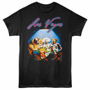 Garfield Vegas Poker Black Adult T-Shirt