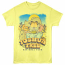 Garfield Joshua Tree Yellow Heather Adult T-Shirt
