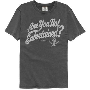 Gladiator-Gladiator Entertained-Pepper Comfort Color Adult S/S T-Shirt - Pepper