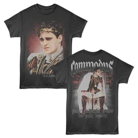 Gladiator-Gladiator Commodus F B-Smoke Adult S/S T-Shirt ***F&B*** - Smoke