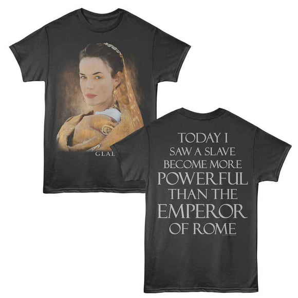 Gladiator-Gladiator Lucilla F B-Smoke Adult S/S T-Shirt ***F&B*** - Smoke