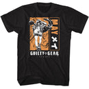 Guilty Gear-Guilty Gear Blocked Out May-Black Adult S/S T-Shirt - Black