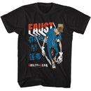 Guilty Gear-Guilty Gear Faust-Black Adult S/S T-Shirt - Black