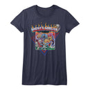 Ghostn Goblins-Ghostn-Navy Ladies S/S T-Shirt - Navy