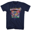 Ghostn Goblins-Ghostn-Navy Adult S/S T-Shirt - Navy