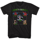 Ghostn Goblins-Full Circle-Black Adult S/S T-Shirt - Black