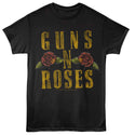 Guns N Roses Gnr Logo And Roses Adult T-Shirts