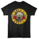 Guns N Roses-Gnr Bullet-Black Adult S/S T-Shirt - Black