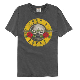 Guns N Roses-Gnr Bullet-Pepper Comfort Color Adult S/S T-Shirt - Pepper