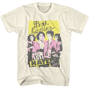 Grease-Grease Love Or Hate-Natural Adult S/S T-Shirt - Natural