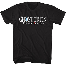 Ghost Trick-Ghost Trick Phantom Detective-Black Adult S/S T-Shirt - Black