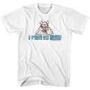 Hagar The Horrible-I Fear No Beer-White Adult S/S T-Shirt - White