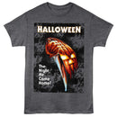 Halloween-The Night He Came Home-Heather Charcoal Adult S/S T-Shirt - Heather Charcoal