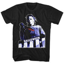 Halloween-Top Floor-Black Adult S/S T-Shirt - Black