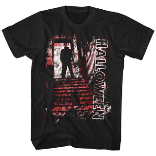 Halloween Stair Top Adult T-Shirts