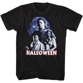 Halloween-Halloween Ensemble No Knife-Black Adult S/S T-Shirt - Black