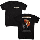 Halloween-Halloween Poster Chest Hit-Black Adult S/S T-Shirt ***F&B*** - Black