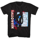 Halloween-Closet Doors-Black Adult S/S T-Shirt - Black