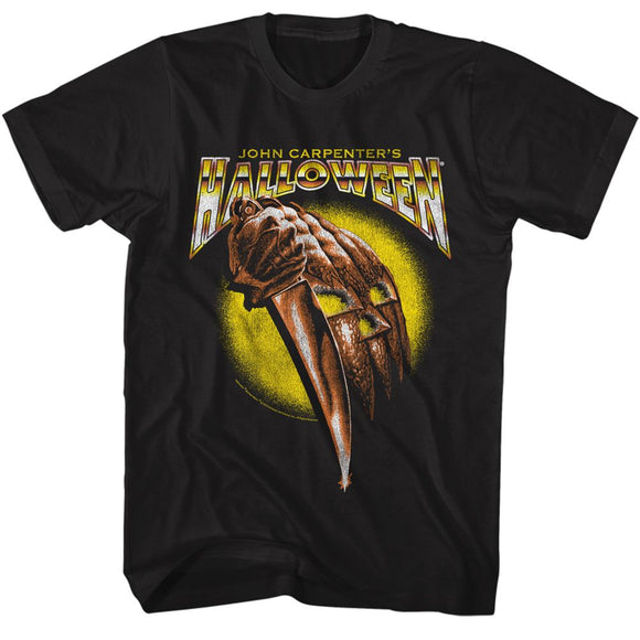 Halloween-Halloween Gradient Logo-Black Adult S/S T-Shirt - Black