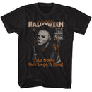 Halloween-Halloween Spanish Poster-Black Adult S/S T-Shirt - Black