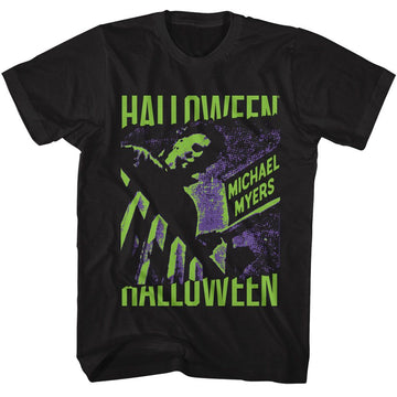 Halloween-Halloween Mm 2C-Black Adult S/S T-Shirt - Black