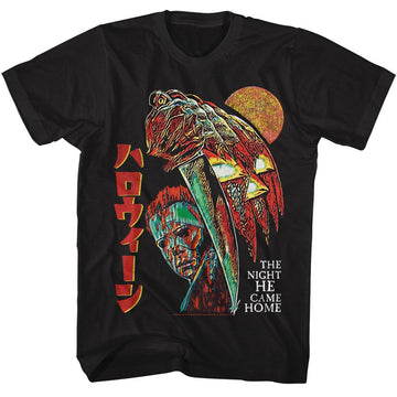 Halloween-Halloween Japan-Black Adult S/S T-Shirt - Black