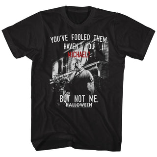Halloween Not Me Adult T-Shirts