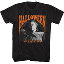 Halloween-Halloween Melt-Black Adult S/S T-Shirt - Black