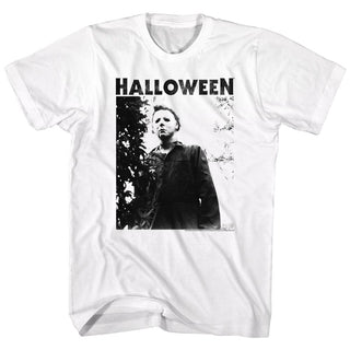 Halloween Watching Big Title Adult T-Shirts
