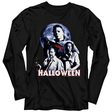 Halloween-Ensemble-Black Adult L/S T-Shirt - Black
