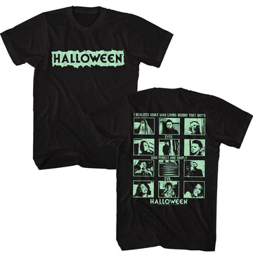 Halloween-Halloween That Boys Eyes-Black Adult S/S T-Shirt ***F&B***-S - Black