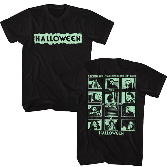 Halloween-Halloween That Boys Eyes-Black Adult S/S T-Shirt ***F&B***-S - Black