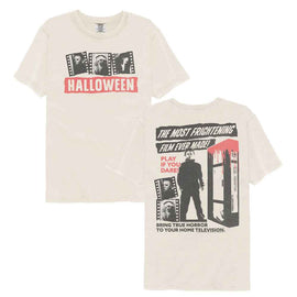 Halloween-Halloween Frightening Film F B-Ivory Adult S/S Comfort Color T-Shirt ***F&B***-S - Ivory