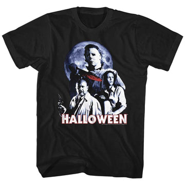 Halloween-Ensemble-Black Adult S/S T-Shirt - Black